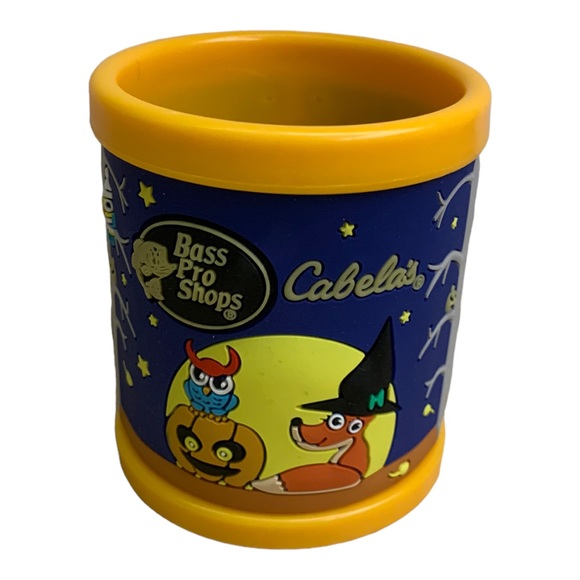 Cabela's Bass Pro Shop Plastic 3D Halloween Glow in Dark Handle Cup Mug Kids - Picture 9 of 9
